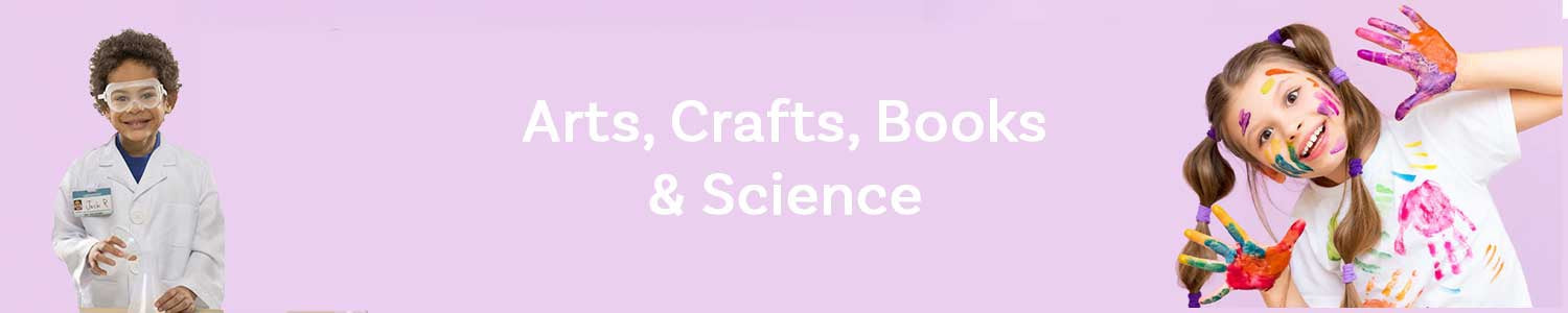 Arts, Crafts, Books & Science Store at Legacy Toys