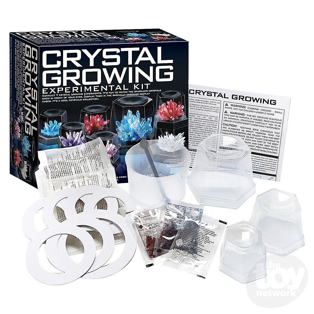 The Toy Network-Crystal Growing Experimental Kit-4M-03915-Legacy Toys