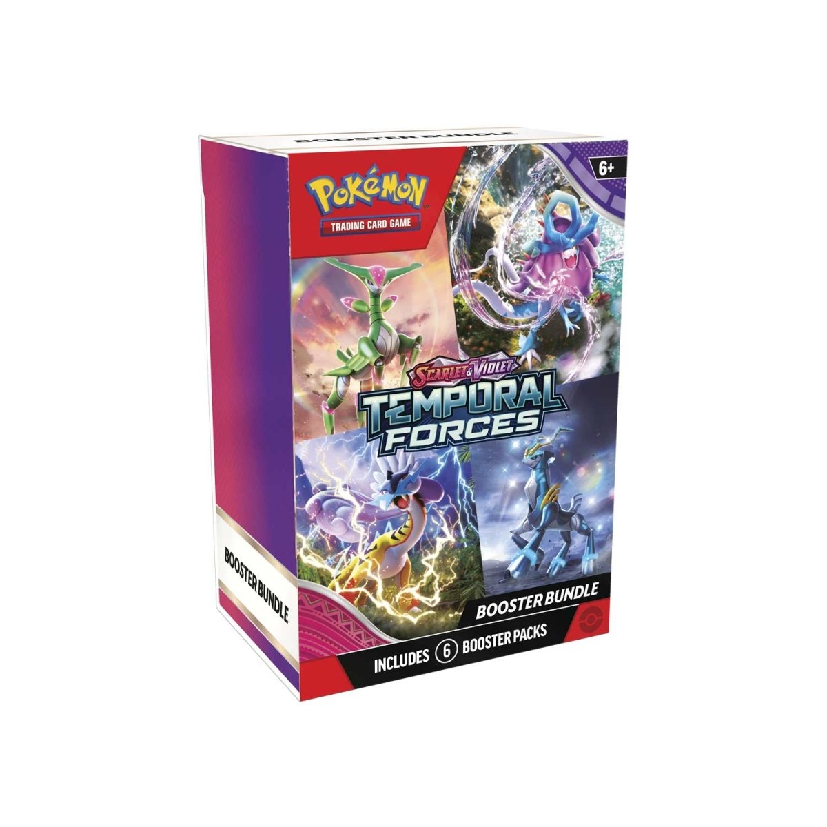 ACD Distribution-Pokemon TCG: Scarlet & Violet: Temporal Forces - Booster Bundle-PKU85319-Legacy Toys