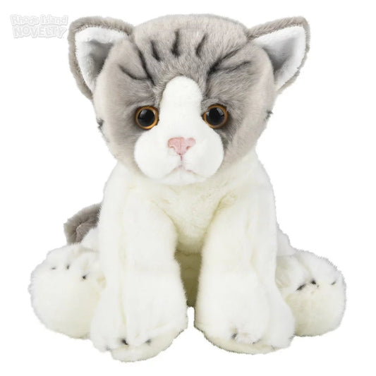 The Toy Network-12" Heirloom Floppy Striped Cat--Legacy Toys