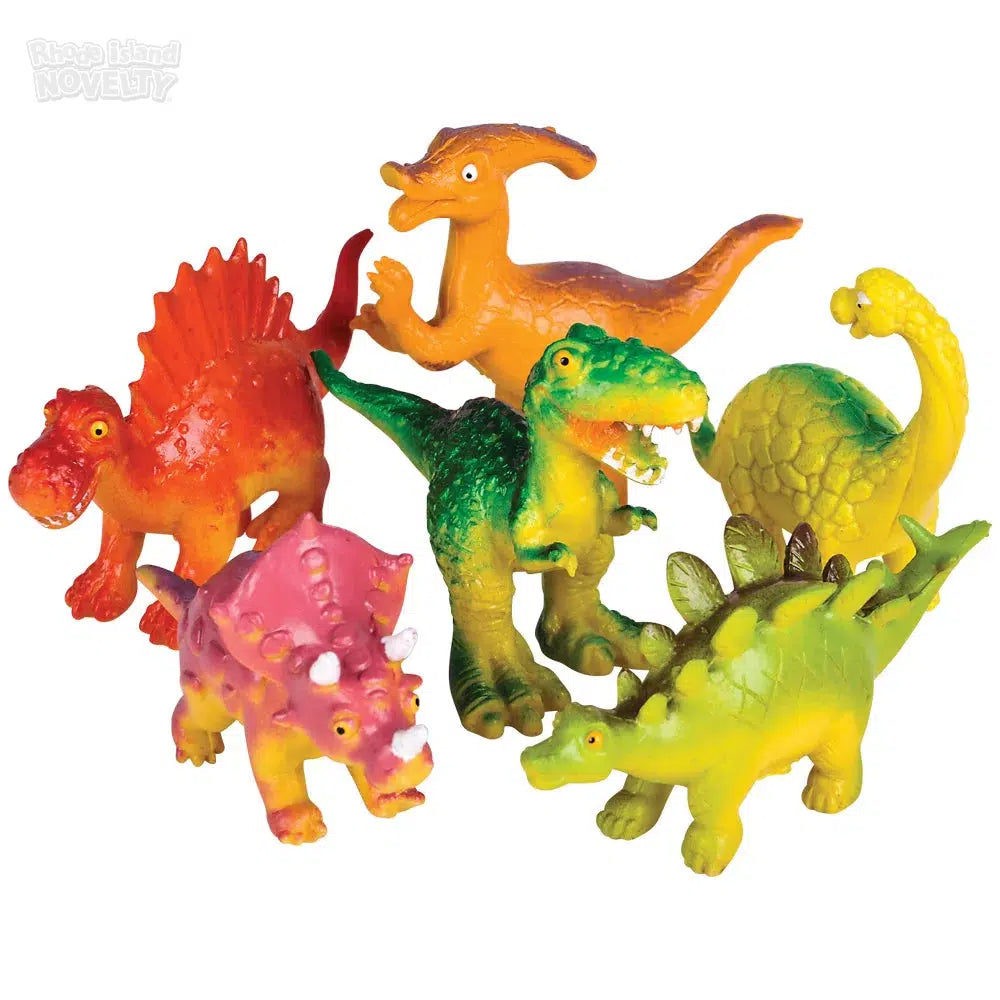 The Toy Network-12 Piece Baby Dinosaur Mesh Bag Play Set-AT-MTBDI-Legacy Toys