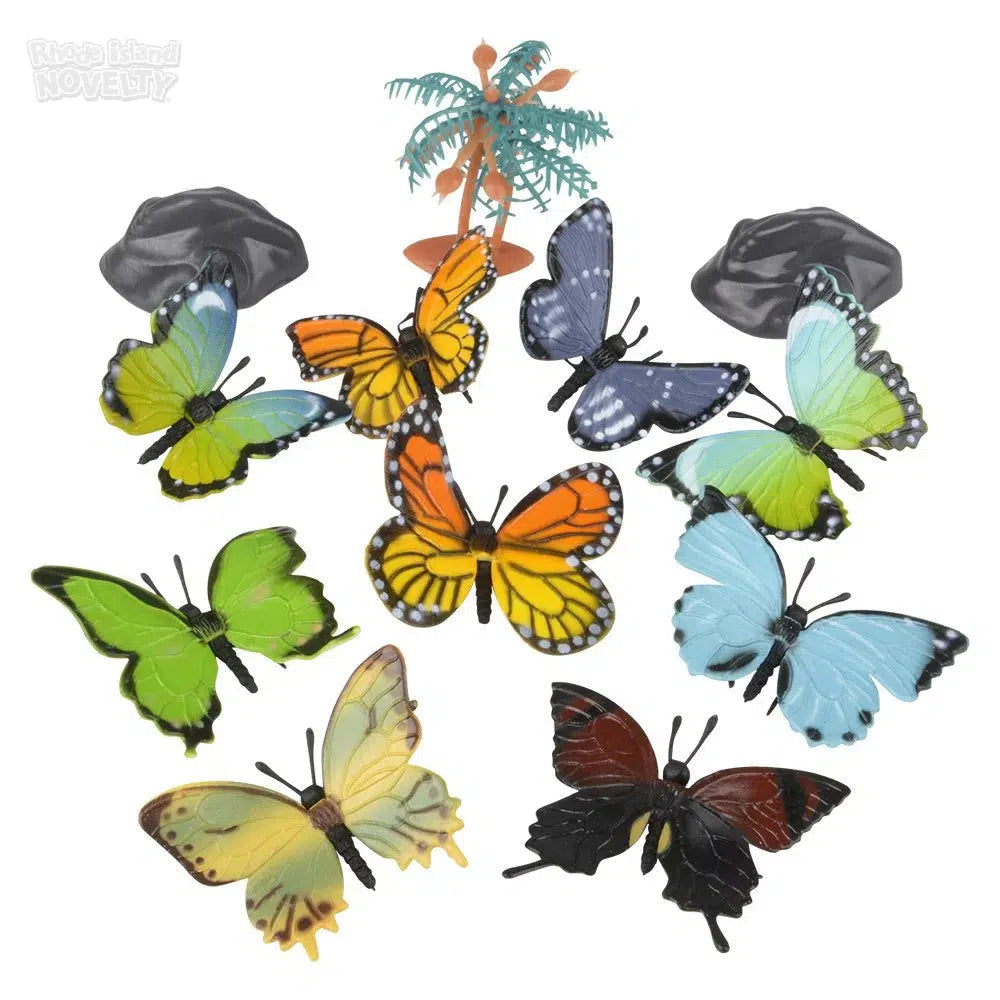 The Toy Network-12 Piece Butterfly Mesh Bag Play Set-AT-MTBUT-Legacy Toys