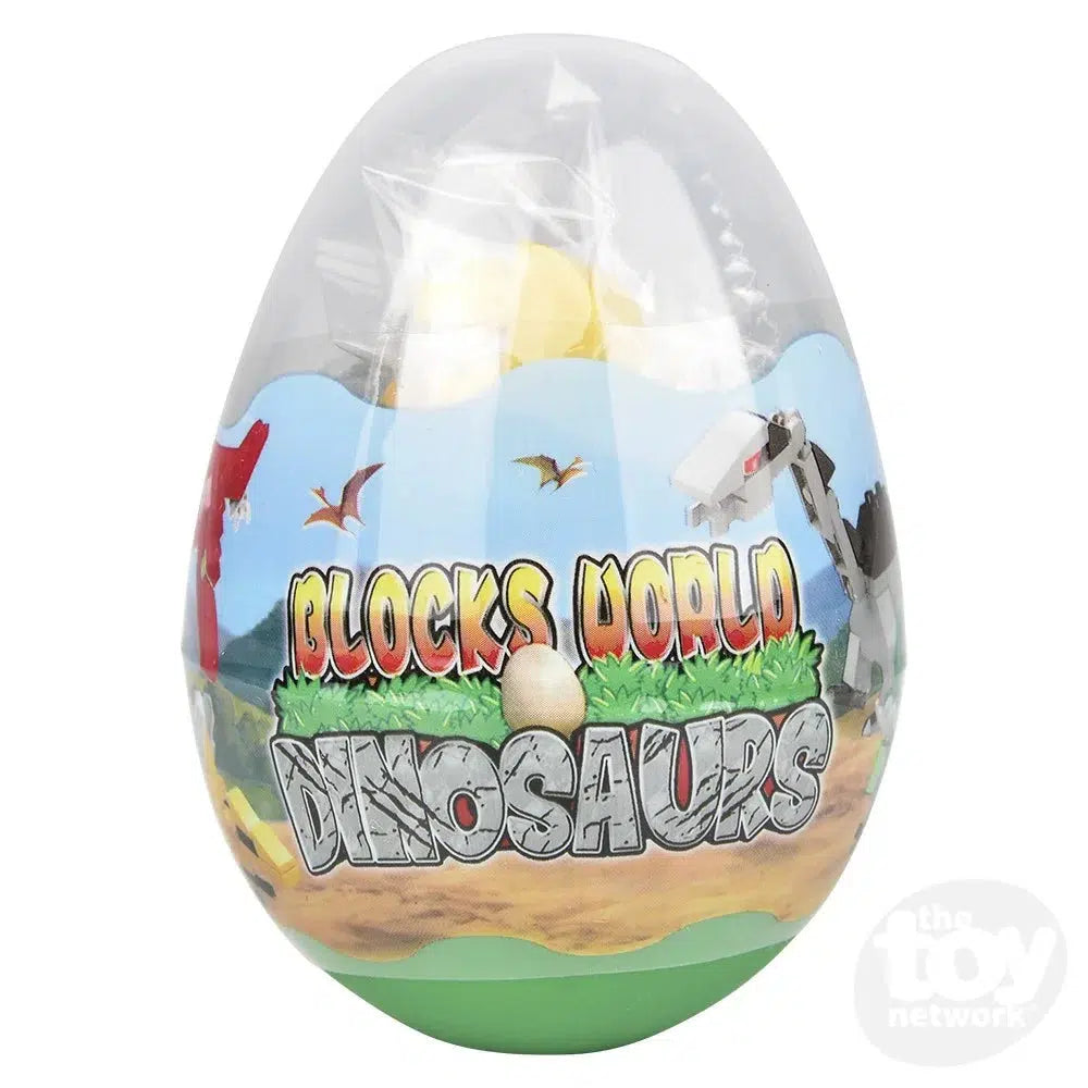 The Toy Network-3" Building Block Dinosaur Contained in Mystery Egg-AM-BBDEG-Legacy Toys