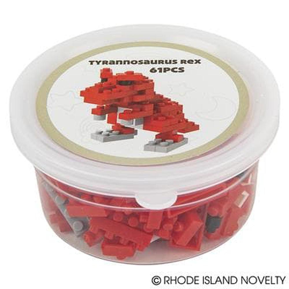 The Toy Network-Mini Blocks - Tyrannosaurus 61 Pieces-AM-MBTRE-Legacy Toys