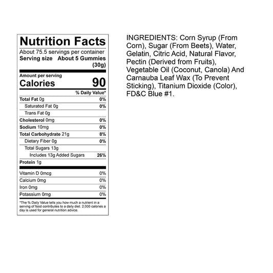 Albanese Confectionery-Blue Gummi Sharks 5 lb. Bag-50193-Legacy Toys