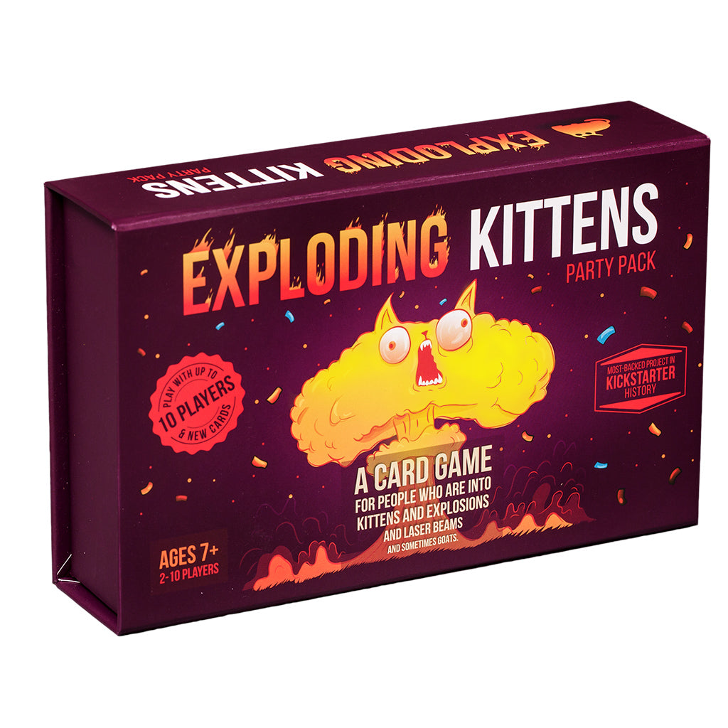 Asmodee-Exploding Kittens Party Pack-EKPP1-Legacy Toys