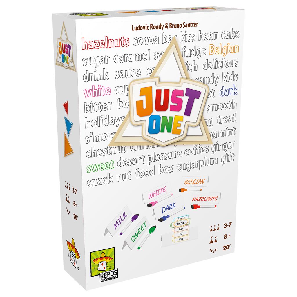 Asmodee-Just One - White Box-JOUS01-Legacy Toys