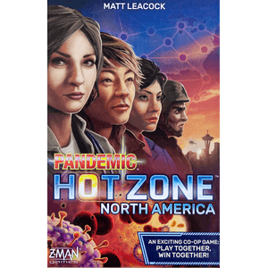 Asmodee-Pandemic - Hot Zone: North America-ZM7141-Legacy Toys