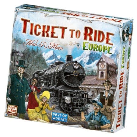Asmodee-Ticket to Ride - Europe-DO7202-Legacy Toys