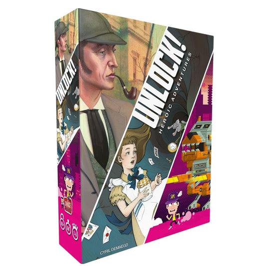 Asmodee-Unlock! - Heroic Adventures-UNL05-Legacy Toys