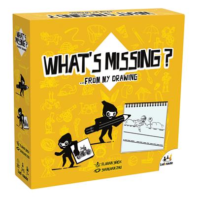 Asmodee-What's Missing?-LUWM01-Legacy Toys