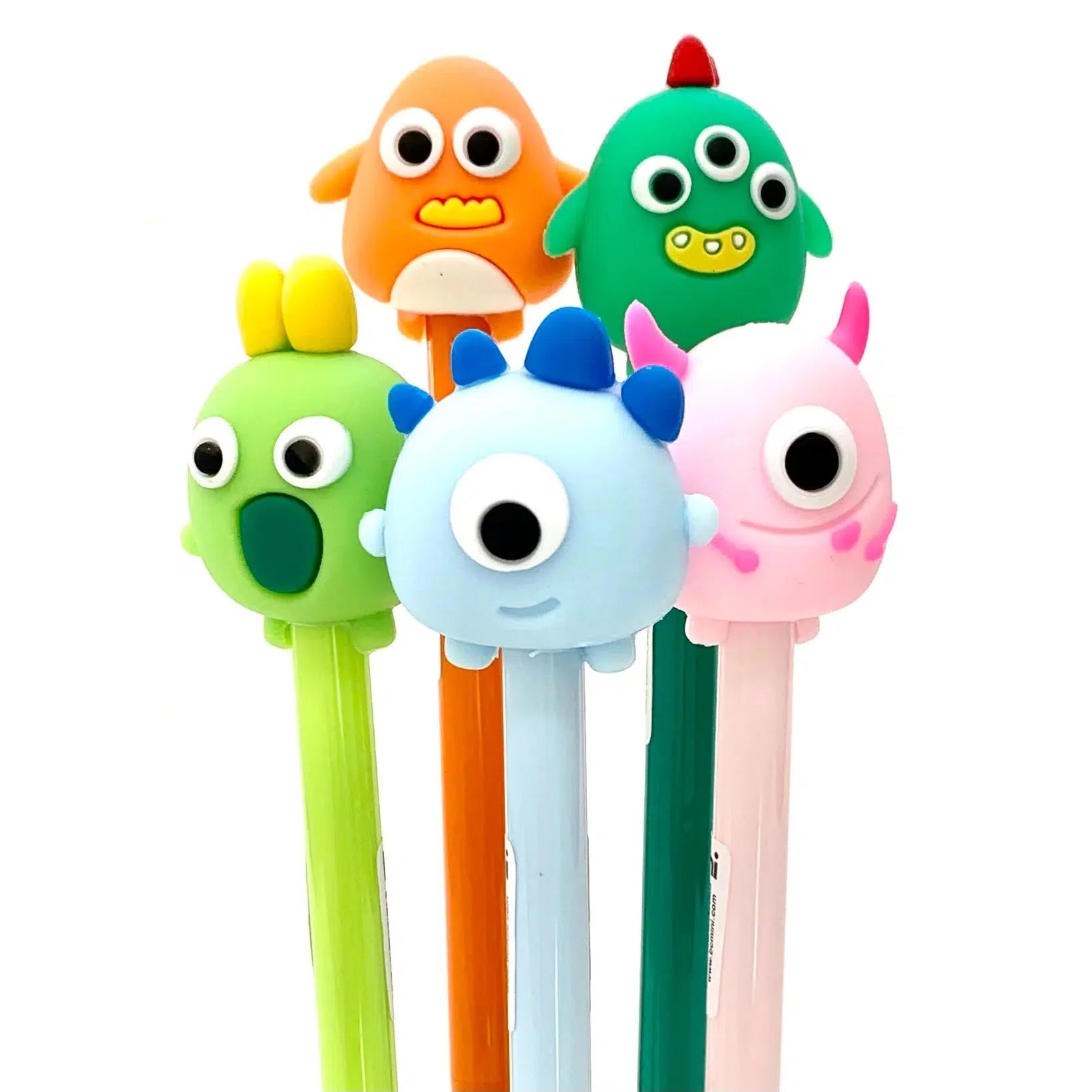 BC Mini-Cute Monster Retractable Gel Pen-22369-Legacy Toys