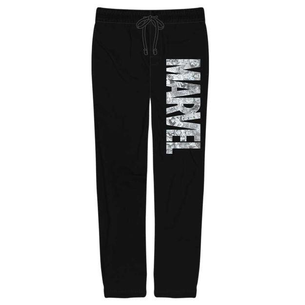 Bio World-Marvel Logo Sketches Sleep Pant--Legacy Toys