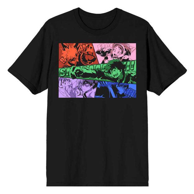 Bio World-My Hero Academia: Group Action - Unisex Tee--Legacy Toys