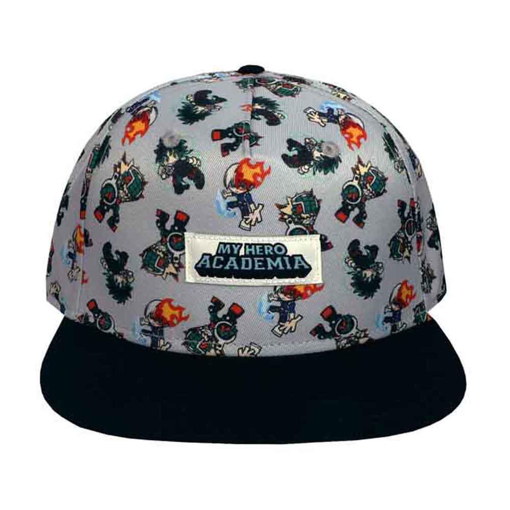 Bio World-My Hero Academia - Sublimated Youth Flat Bill Snapback Hat-SBB0N59MHAPP00-Legacy Toys