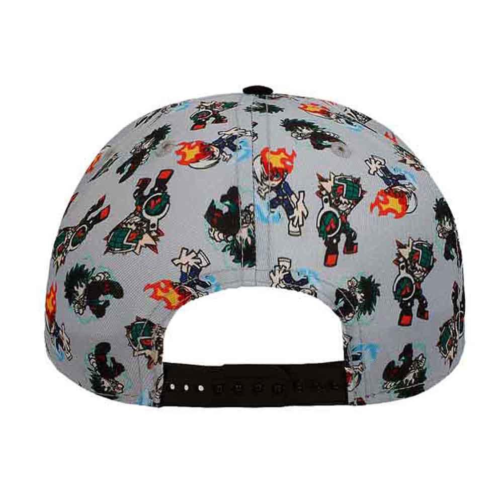 Bio World-My Hero Academia - Sublimated Youth Flat Bill Snapback Hat-SBB0N59MHAPP00-Legacy Toys