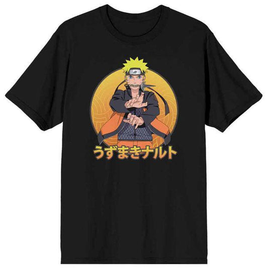Bio World-Naruto Uzumaki Kanji Unisex Tee--Legacy Toys