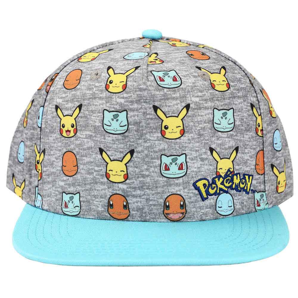 Bio World-Pokemon Youth Microfiber AOP Curved Bill Snapback Hat-SBB0N56POKPP00-Legacy Toys