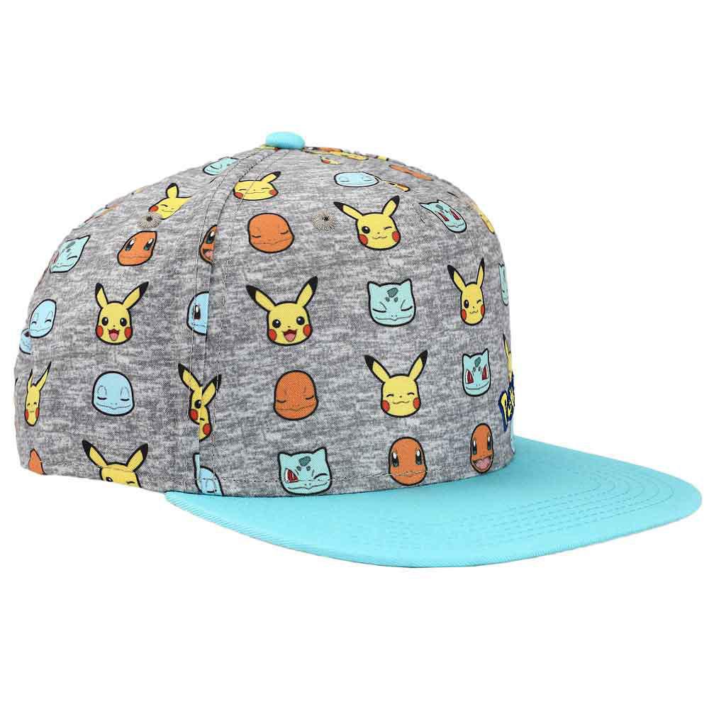 Bio World-Pokemon Youth Microfiber AOP Curved Bill Snapback Hat-SBB0N56POKPP00-Legacy Toys