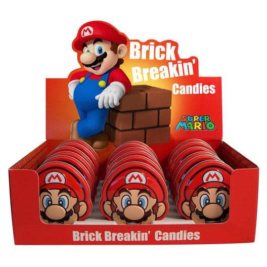 Boston America-Nintendo Mario Brick Breakin' Candies-17294-Box of 18-Legacy Toys