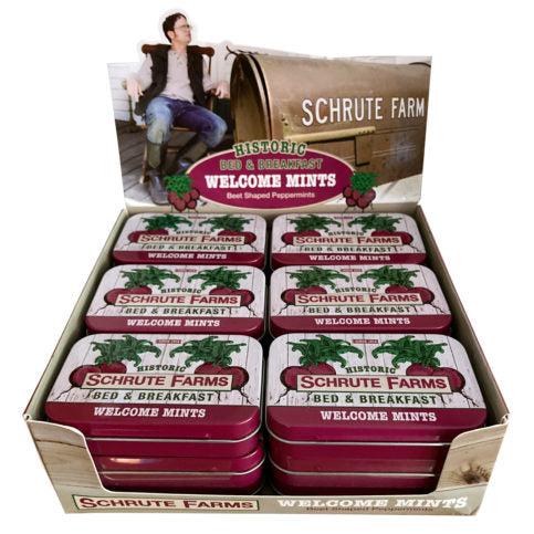 Boston America-The Office Schrute Farms Welcome Mints-17578-Box of 18-Legacy Toys