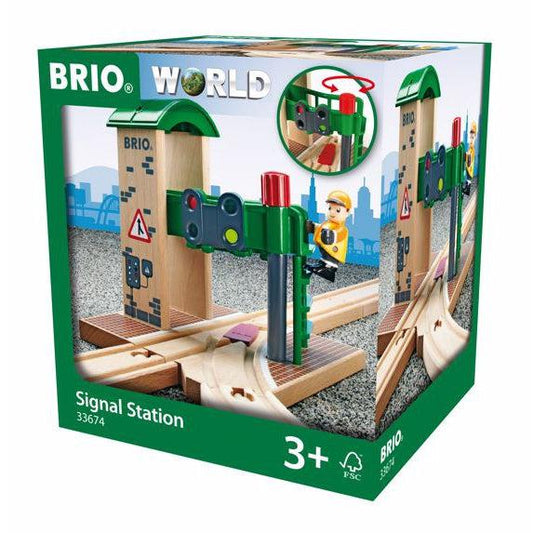 BRIO-Brio Signal Station-33674-Legacy Toys
