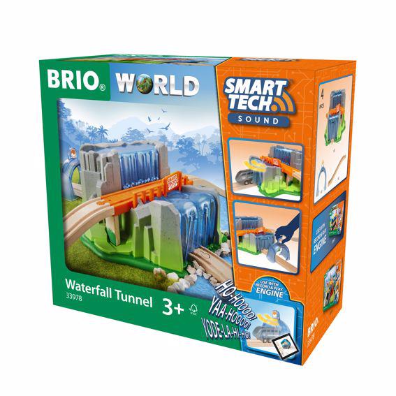 BRIO-Brio Smart Tech Sound Waterfall Tunnel-33978-Legacy Toys