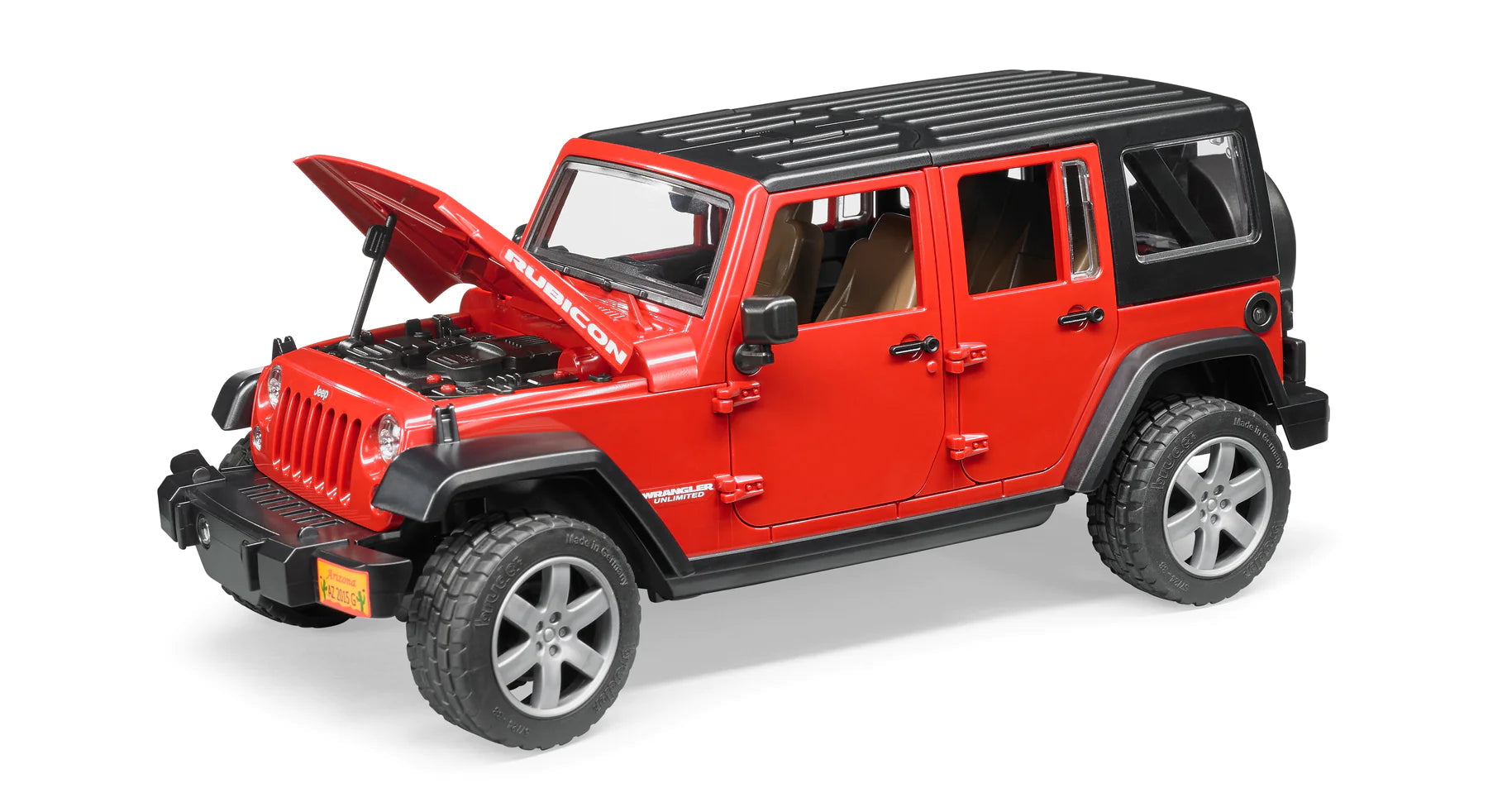 Bruder-Jeep Wrangler Unlimited Rubicon-02525-Legacy Toys