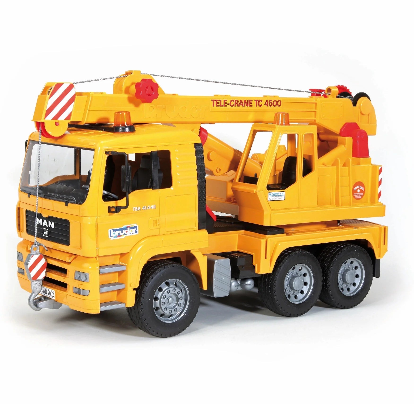 Bruder-MAN TGA Crane Truck-02754-Legacy Toys