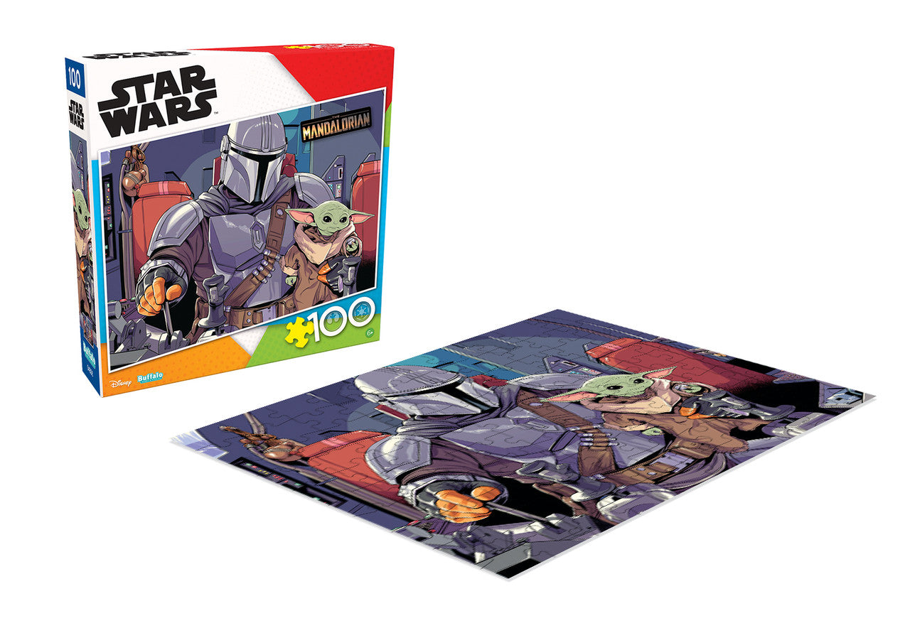 Buffalo Games-Star Wars: The Mandalorian: The Child - 100 Piece Puzzle-4811-Legacy Toys