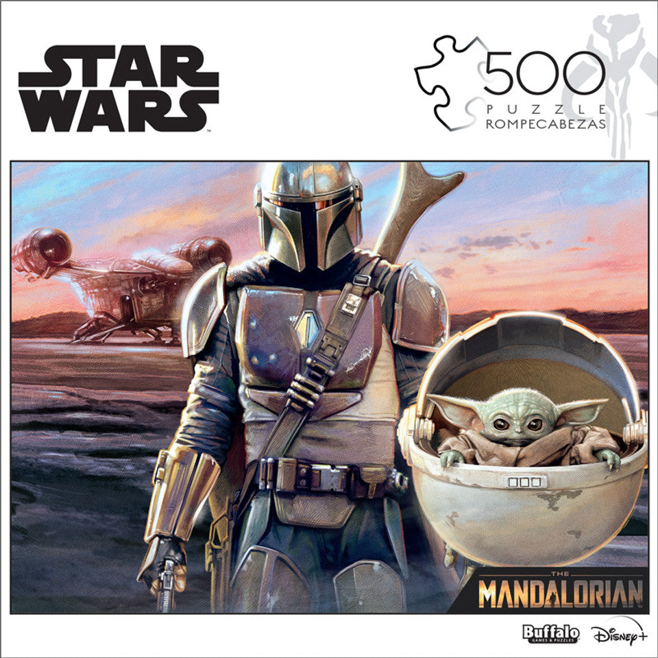 Buffalo Games-Star Wars: The Mandalorian: This Is The Way - 500 Piece Puzzle-3370-Legacy Toys