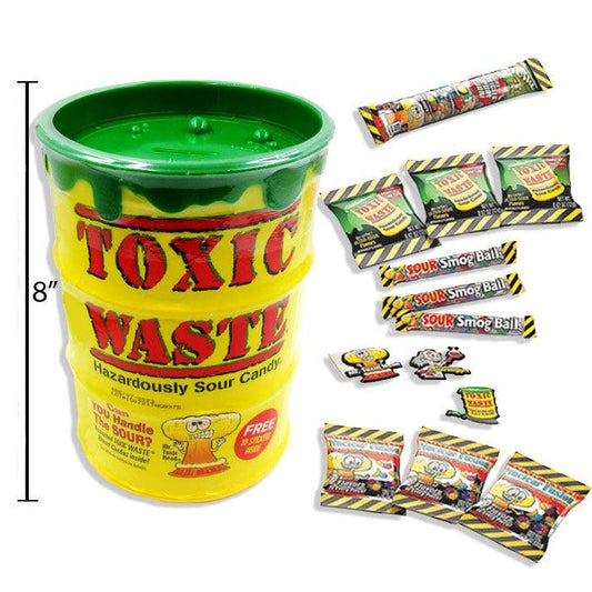Candy Dynamics-Toxic Waste Giant Bank 5.86 oz.-88166-1-Legacy Toys