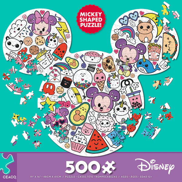 Ceaco-Disney - Too Cute - 500 Piece Puzzle-2447-12-Legacy Toys