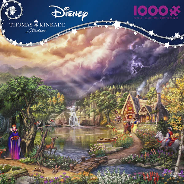 Ceaco-Thomas Kinkade Disney - Evil Queen- 1000 Piece Puzzle-3183-06-Legacy Toys