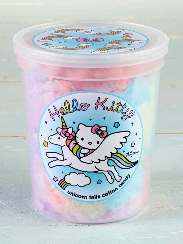 Chocolate Storybook-Hello Kitty Unicorn Tails Gourmet Cotton Candy-CSB-HKUT-Legacy Toys