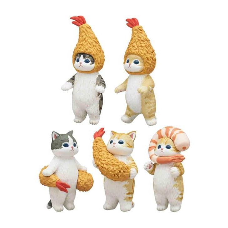 Clever Idiots-Kitan Club - Mofusand Fried Shrimp Cat Blind Box - Assorted Styles-KC-076-Legacy Toys