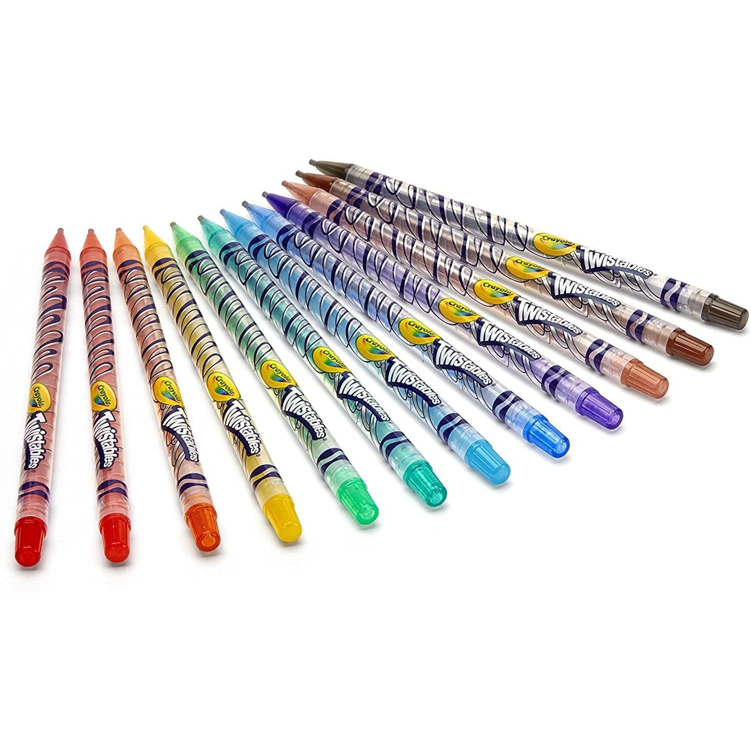 Crayola-Crayola 12 Count Twistables Colored Pencils-68-7408-Legacy Toys