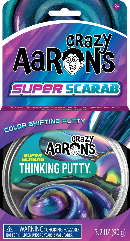 Crazy Aaron's-Crazy Aaron's 4" Super Illusions - Super Scarab-SC020-Legacy Toys