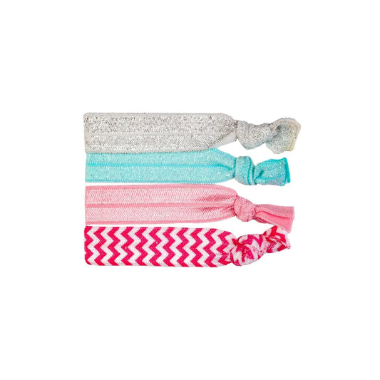 Creative Education-Flare Hair Ties - 4Pc-88773-Legacy Toys