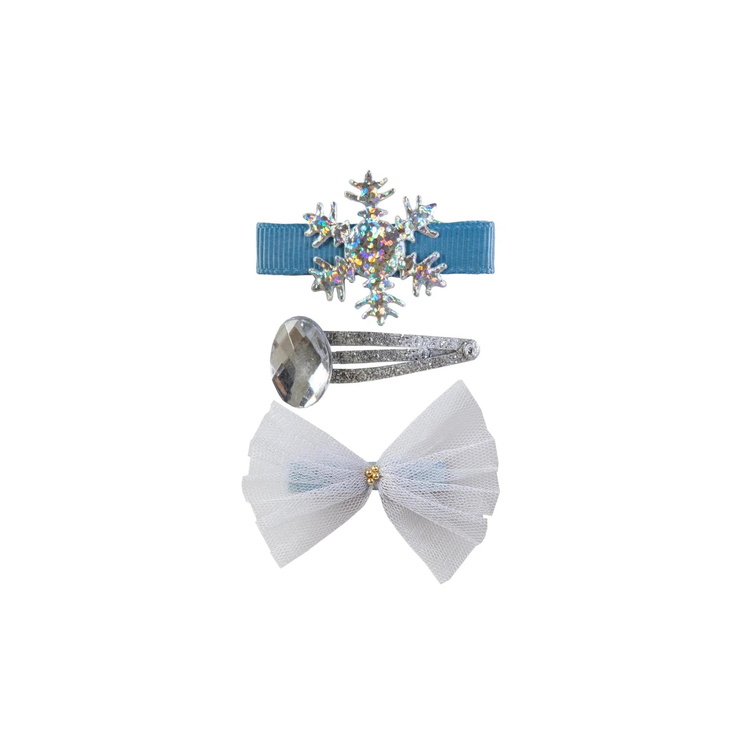 Creative Education-Ice Crystal Hairclip 3pc-88072-Legacy Toys