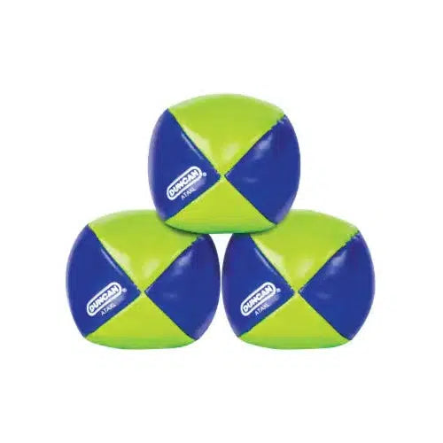 Duncan Toys-Juggling Balls - Set of 3-3830JG-BLGR-Blue/Green-Legacy Toys