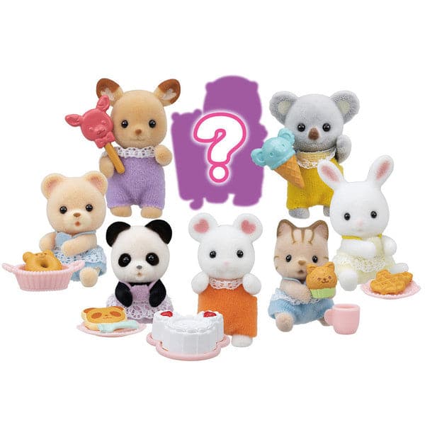 Epoch Everlasting Play-Calico Critters Baby Collectibles - Baby Treats Series - Assorted Styles-CC1984-Legacy Toys