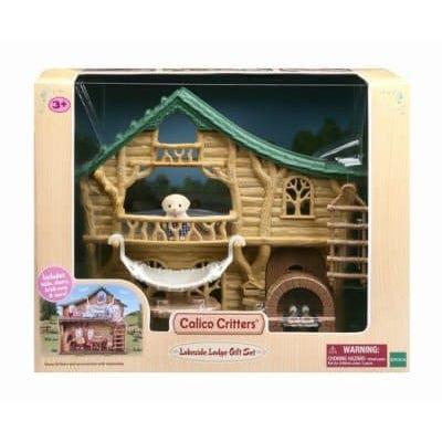 Epoch Everlasting Play-Calico Critters Lakeside Lodge Gift Set-CC1884-Legacy Toys