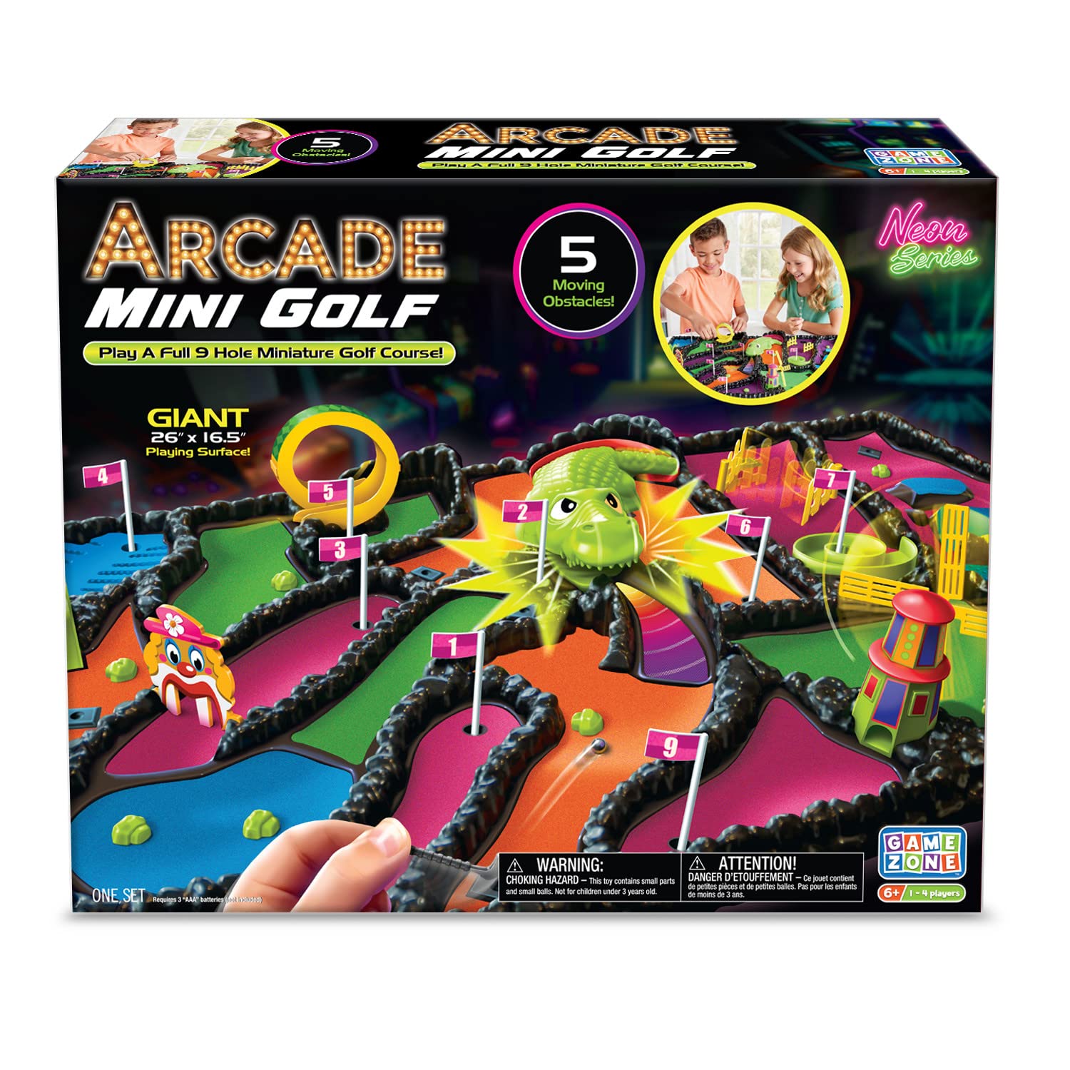 Epoch Everlasting Play-Game Zone Arcade Mini Golf-P25146-Legacy Toys