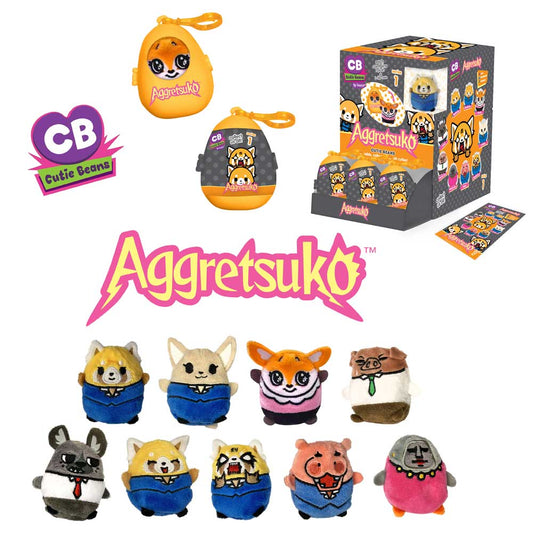 Fiesta Toy-Cutie Beans - 3” Aggretsuko-K01920-Legacy Toys