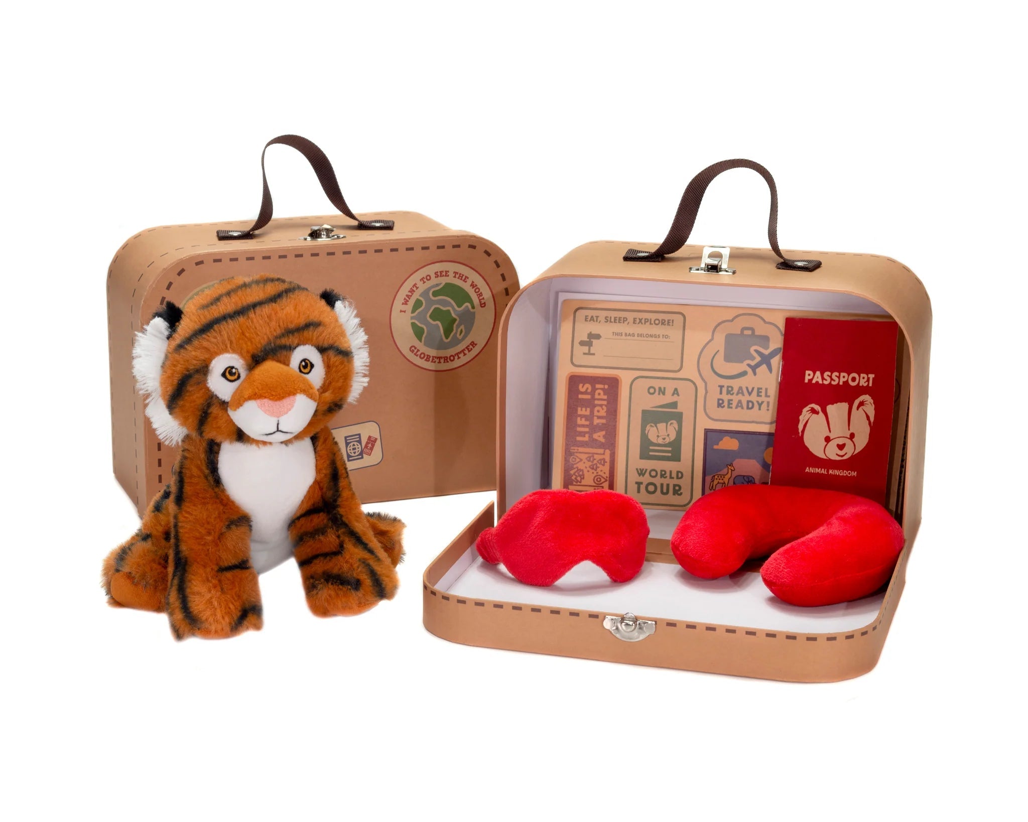 Fiesta Toy-Lil’ Explorers - Tiger Travel Case-A12361-Legacy Toys