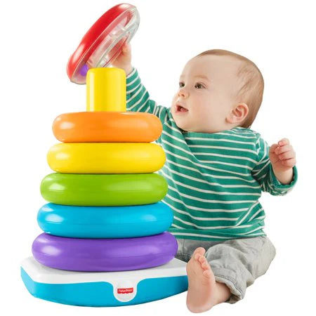 Fisher Price-Fisher-Price Giant Rock A Stack-GJW15-Legacy Toys