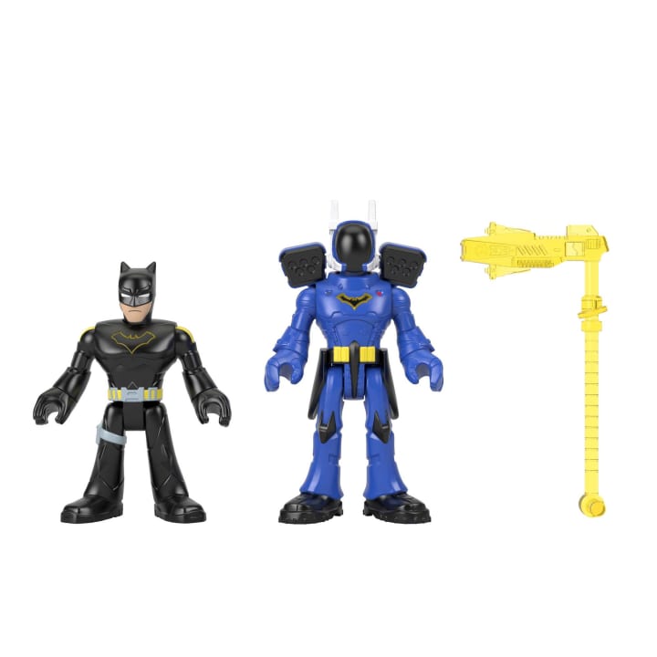 Fisher Price-Fisher-Price Imaginext - DC Super Friends Basic Assortment: Batman & Rookie-GXJ30-Legacy Toys
