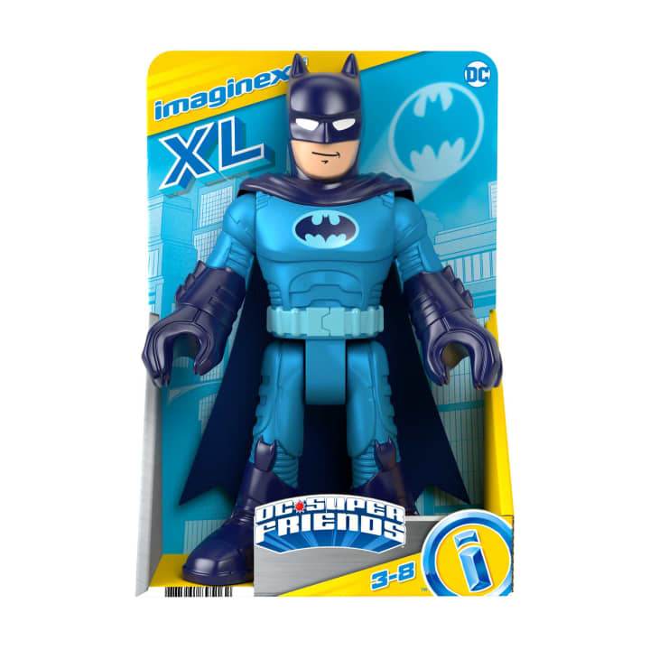 Fisher Price-Fisher-Price Imaginext - DC Super Friends Batman XL: Defender Blue-HFD50-Legacy Toys