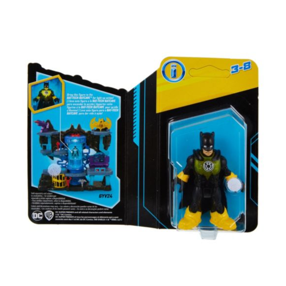 Fisher Price-Fisher-Price Imaginext - DC SuperFriends -GXJ57-Yellow Lantern Batman-Legacy Toys